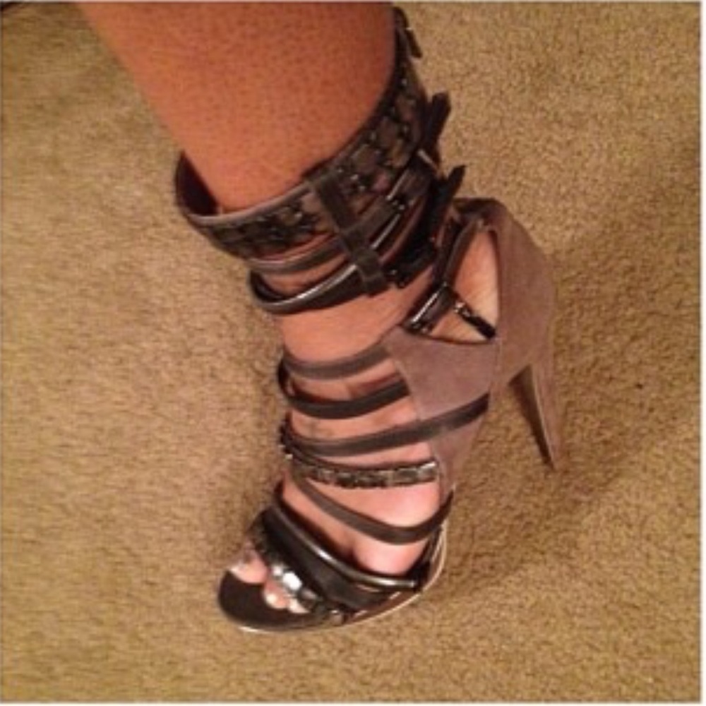 High heel strappy sandals by Diesel